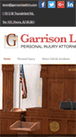 Mobile Screenshot of garrisonlawfirm.com
